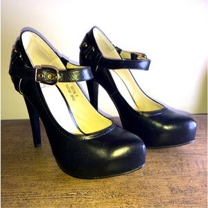 Platform Pumps leather